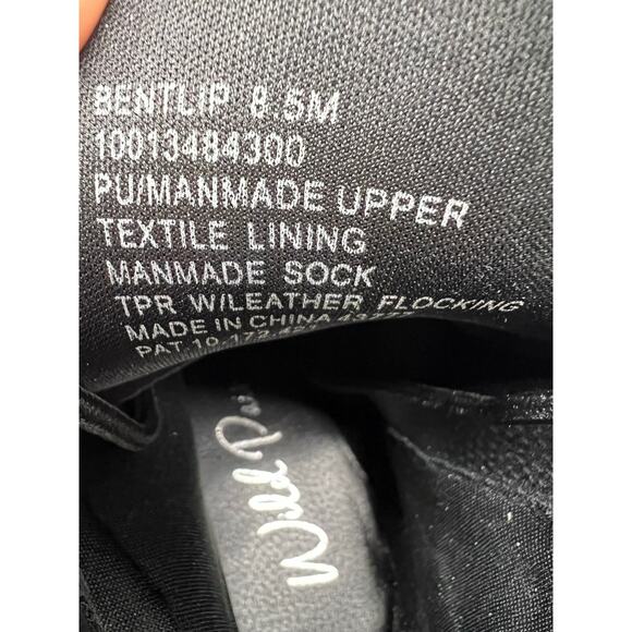 Wild Pair Black Faux Leather Lace Up Combat Boots 8.5 Grunge Punk Emo - Picture 7 of 9